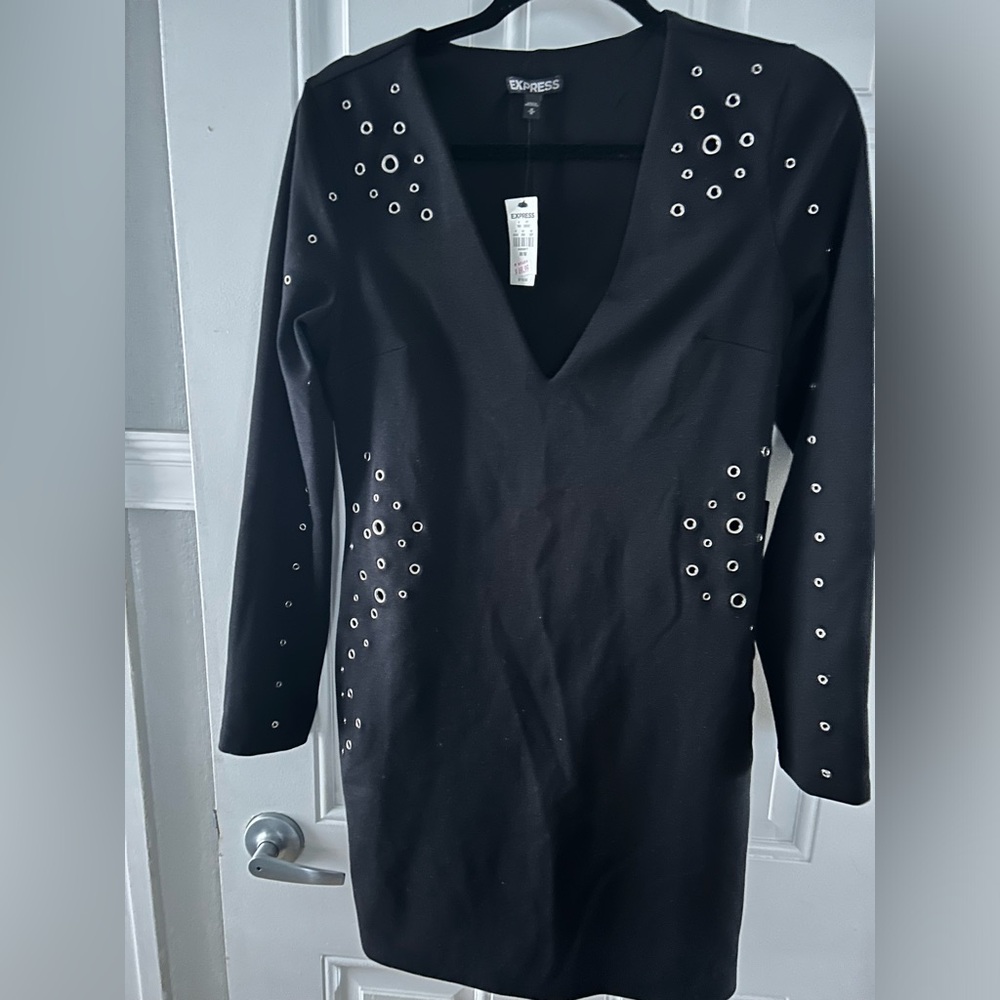 Black with Silver Detail from Express